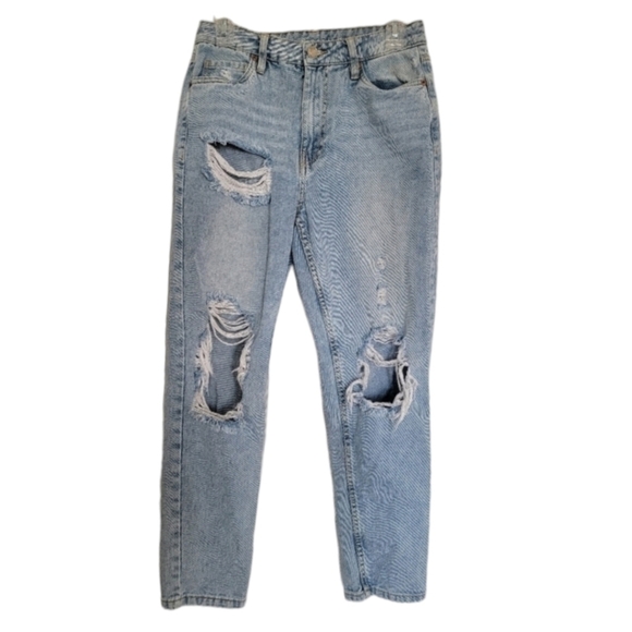 Aero Premium Air High Rise Destroyed Mom Jean Aeropostale - Picture 1 of 12